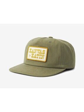 Katin Surf Trunks Kanvas Corral Canvas Snapback Hat Cap Sun Beach Olive